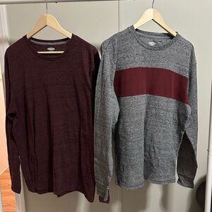 Old Navy Soft Washed Longsleeve Shirts Bundle size large